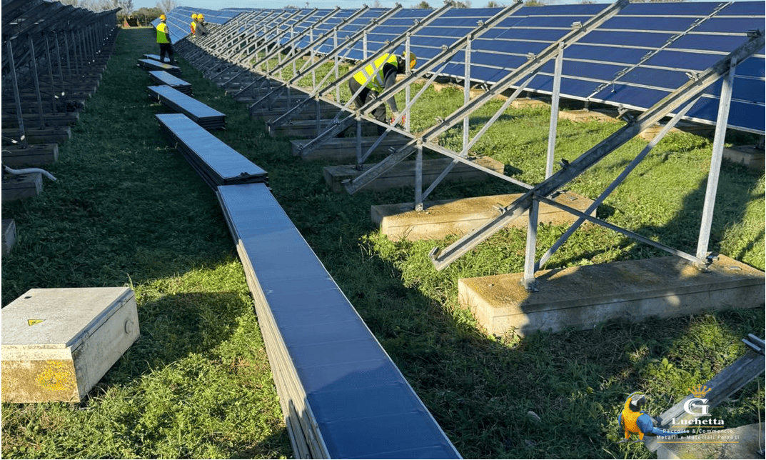 Riciclo Pannelli fotovoltaici Dismessi